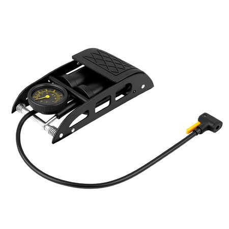 Inflador De Pie Gadnic Bomba De Aire Universal De Bicicleta