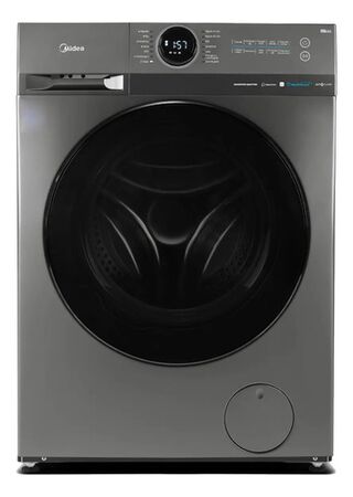 Lavarropas Inverter Midea Smart 11,5kg Mf200w115wb/t-a1 Gris Oscuro
