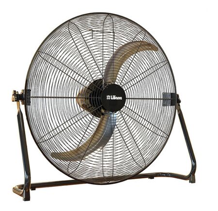 Ventilador De Piso Liliana Vti32 Negro Con 2 Palas De  Metal, 32  De Diámetro 220 v