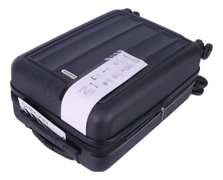 Valija Hard Check In Negro 20 Pulg Expandible - 40053 - Vista 2