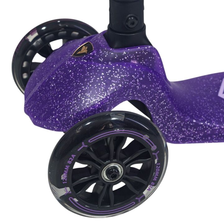 Monopatín plegable con luces LED Infanti Jelly violeta - Vista 8