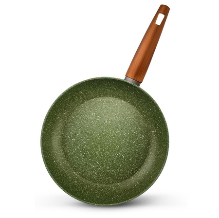 Sartén de Aluminio 32cm TVS Natura Apto Inducción Antiadher.