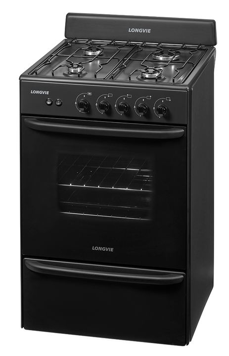 Cocina LONGVIE 12331G multigas grafito 56cm encendido luz A++ - Vista 3