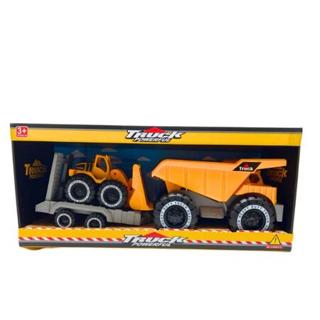 CAMION CON ACOPLADO Y TRACTOR
