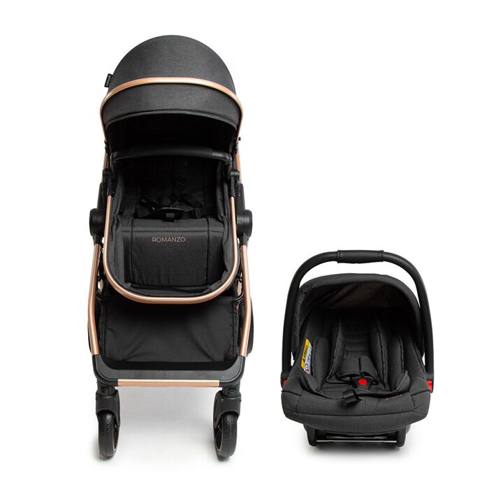 Cochecito Travel System Infanti Romanzo Bronce - Vista 18