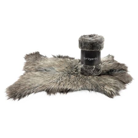 MUFLON DE CABRA GRIS
