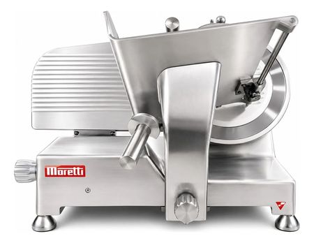 Cortadora De Fiambre Profesional Moretti Trecento 50 Plateado