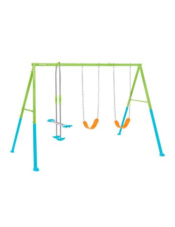 Juegos De Plaza Intex Dos Hamacas + Balancin Para Niños