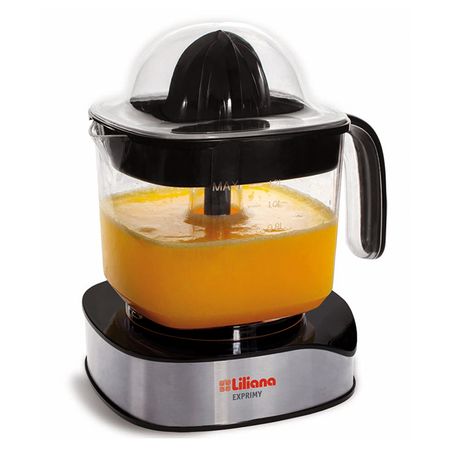 Exprimidor 1.2 lts. con Tapa y cuerpo Acero Inox. Liliana AE921