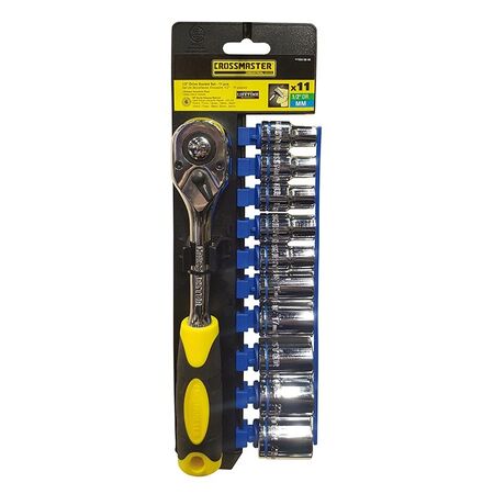 Set Bocallave Hexagonales 11Pcs-Metrico-1|2" Dowen Pagio