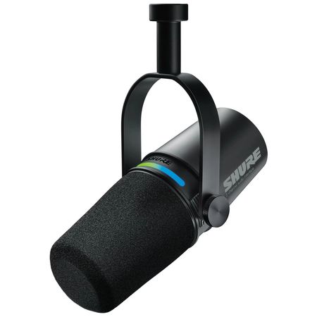 Shure MV7i. Micrófono USB-C dinámico para streaming y podcast con interfaz integrada