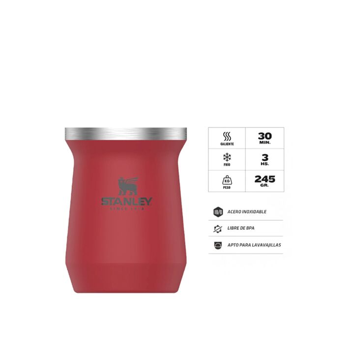 MATE STANLEY 236ML (C:ROJO) - Vista 3