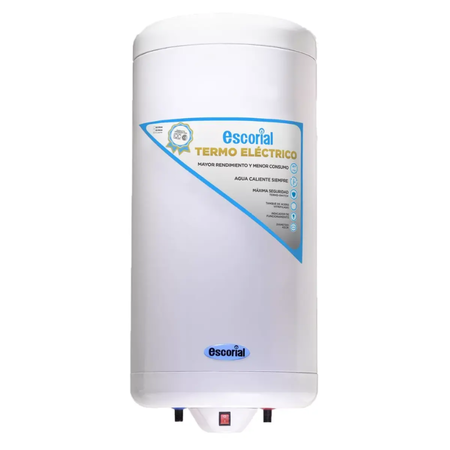 Termotanque Escorial 90 Lt Bc Electrico Colgar C/inf Te90l