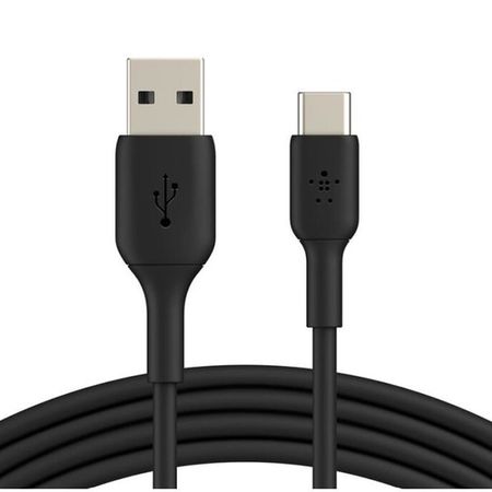 Cable Belkin PVC USB-C to USB-A Cable 2M Negro