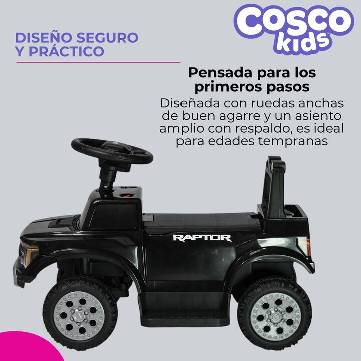 Ford Raptor a batería 6v Cosco Negra - Vista 16