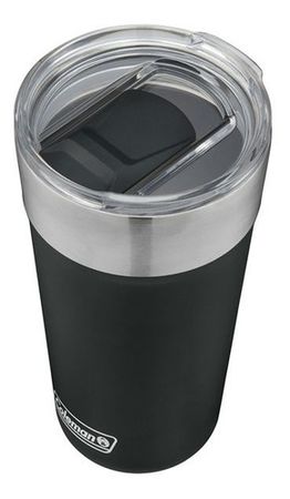 Vaso Térmico Coleman Brew 600ml con Destapador Negro