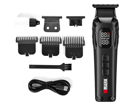 Trimmer Inalámbr. 8000 Rpm Pantalla Led Wmark NG-8280 Negra