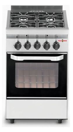 Cocina Industrial 52cm 4 Hornallas Rejas De Fundicion De Aluminio Livianas 0052 Valigas