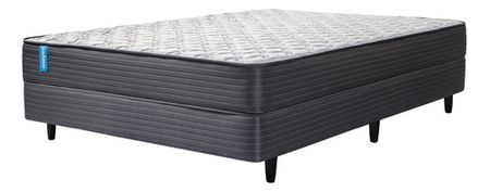 Sommier Y Colchon 2 Plazas (140x190) Meyer Sleep Resorte
