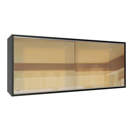 Alacena Cocina Madesa Puertas Corredizas De Vidrio 120 Cm