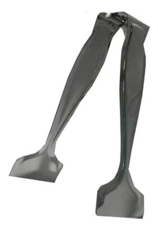 Set X6 Pinzas Yily Para Fiambres Acero Inoxidable De 17 Cm Plateado