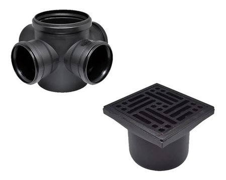 Combo Dema Duratop Pileta Patio 160-110+ Kit Reja P20x20 Xrs