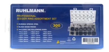 Kit de Segueres Ruhlmann Surtidos 300 Piezas