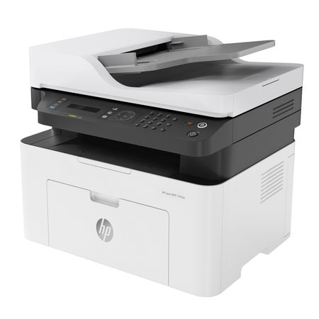 Impresora Multifuncion HP Laser 137fnw Wi‑Fi 4ZB84A