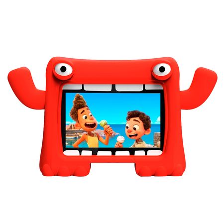 Funda Para Tablet 7 Pulgadas Niaos Antigolpes Monster Mymo - Rojo