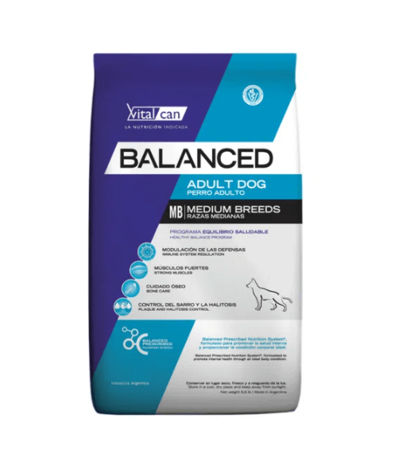Balanced Adulto Mediano X 20 Kg