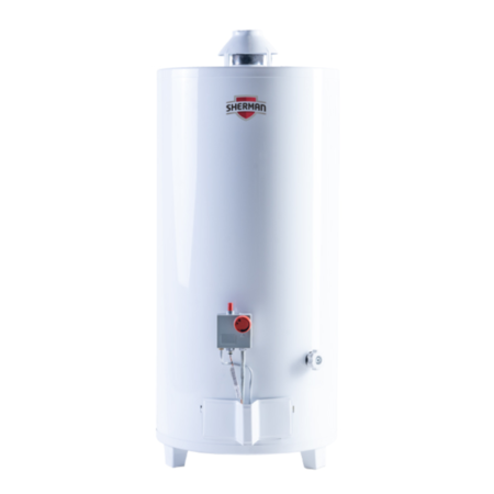 TERMOTANQUE SHERMAN 120L GAS CONEXIÓN SUPERIOR (SUP-120-GAS)