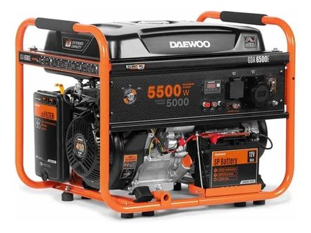 Grupo Electrogeno Generador A Gasolina 5kw 390cc Gda6500e