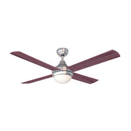 Ventilador de Techo Liliana 4 Palas de Madera Haya/Wengue 120cm 5 Velocidades Plafón