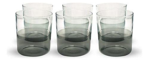 Set 6 Vasos Sakura 350ml Moonstone Grey Radiance Series Moonstone Grey - Vista 3