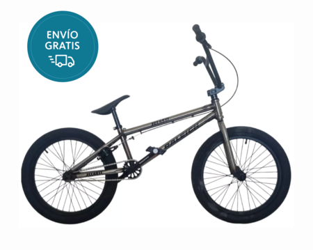 Bicicleta Raleigh Jump X1 / BMX / Freestyle / Rodado 20" / Gris-Negro
