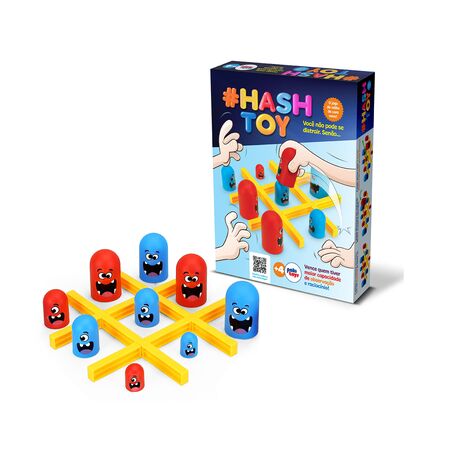 Juego de Mesa Estrategia Pakitoys Hashtoy - Ta Te Ti moderno