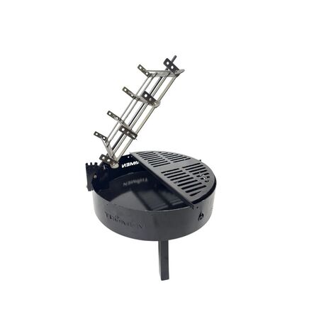 Fogón Tromen Duomo 650 Fogón Parrilla Enlozada Y Cruz