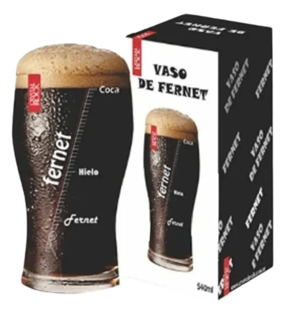4 vasos Fernet