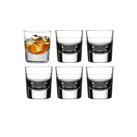 Set X 6 Vasos Whisky Tragos Vidrio Pasabahce Grand