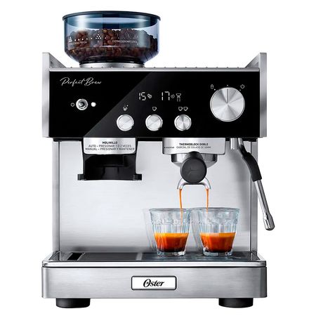 Cafetera Oster Espresso EM7400, Barista Perfect Brew Maxima