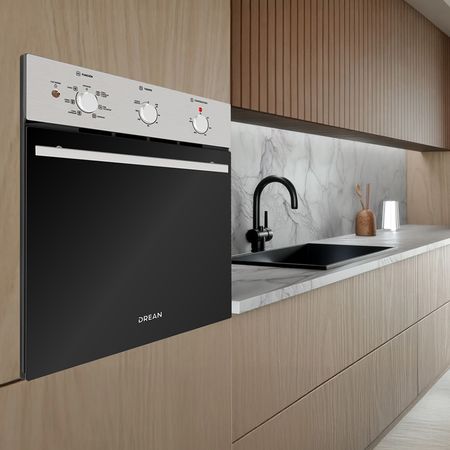 Horno Eléctrico Empotrable 60 Cm Inoxidable Drean Hedr600ci