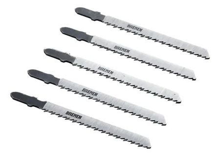 Hoja de Calar Bremen Encastre T Metal T118A Set de 5