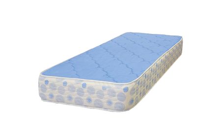 Colchon Zafiro Luana 1 Plaza 100x190 De Espuma Infantil Azul