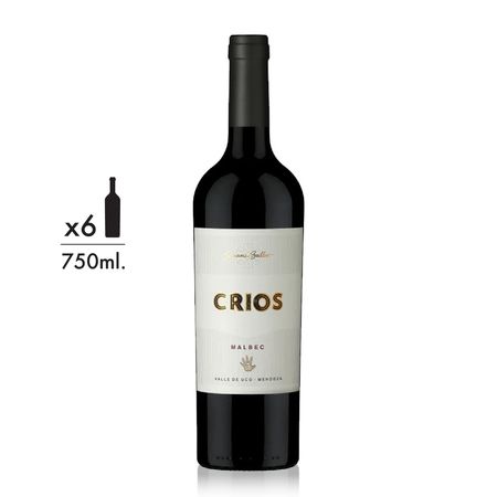 Vino Tinto Crios Malbec Caja x 6