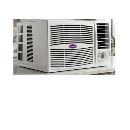 Aire Acondicionado Ventana Enova 3517 w Inverter Frio Solo color Blanco