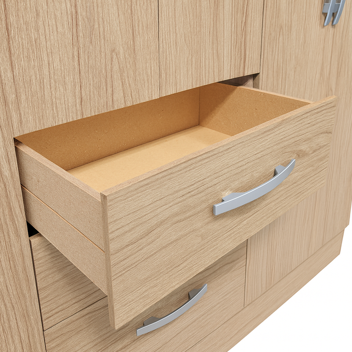 Ropero Placard 6 Puertas y 3 Cajones Oregon Maximo Family - Vista 5