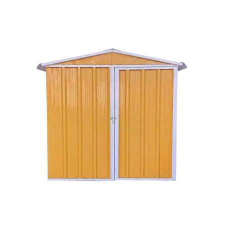 Armario Deposito Galpon de jardin 2x2x2 Calibre 28 Arena DON ACERO