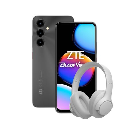 Combo ZTE V80 Max 4+256GB Negro + Auriculares Hune Over-ear