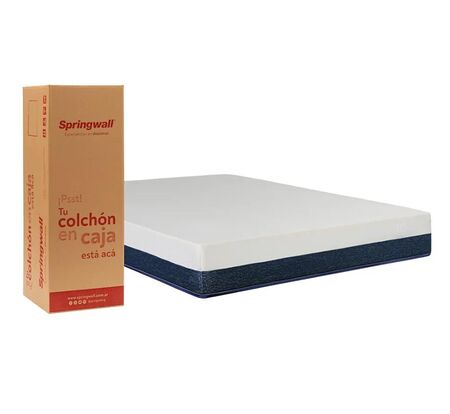 Colchón Espuma Springwall UPPER MAX 140x190 2 Plazas 140x190x20xm (1525112140190R)