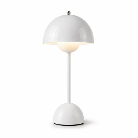Lampara de Mesa Inalambrica Dimerizable Blanco ASE-2009/W